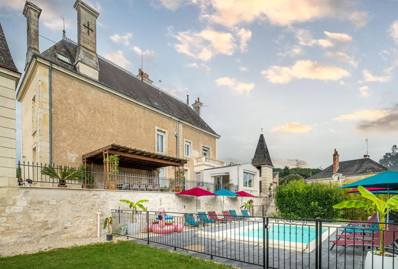 Manoir Des Bertinieres Otel Cravant-les-Coteaux Dış mekan fotoğraf